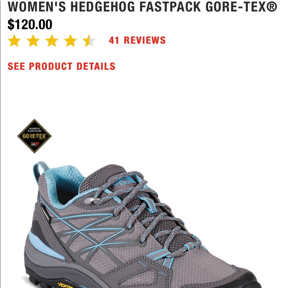 North Face hiking shoes